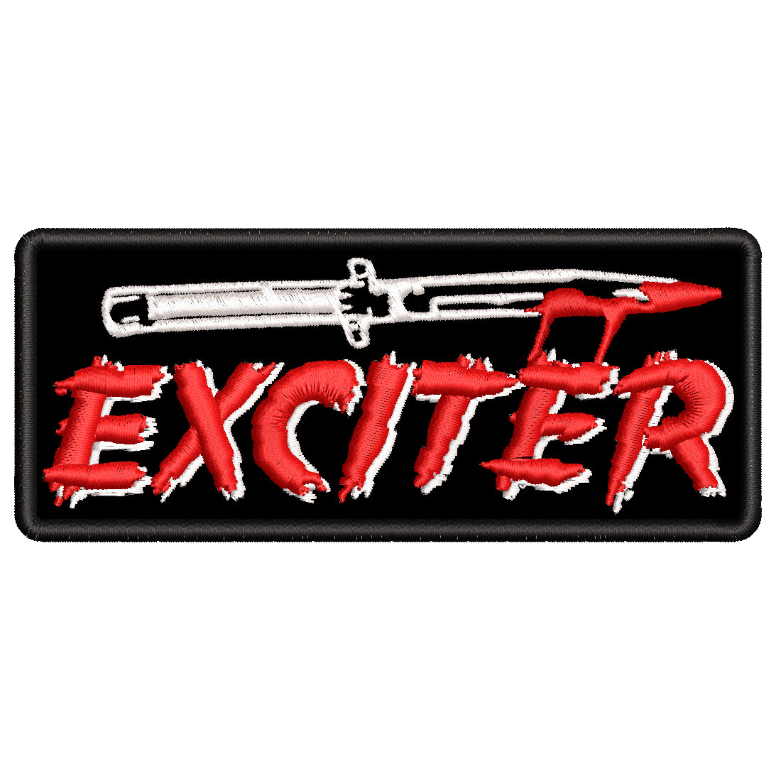 Parche Bordado Mini EXCITER Metal