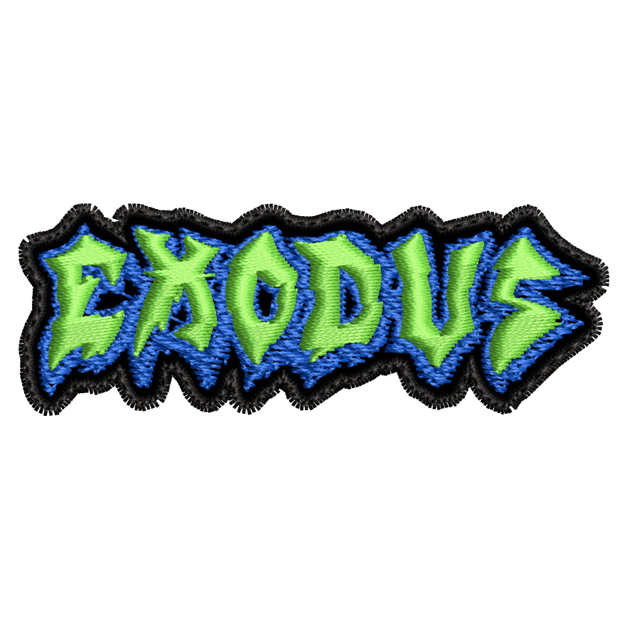 Parche Bordado Mini EXODUS Trash Metal