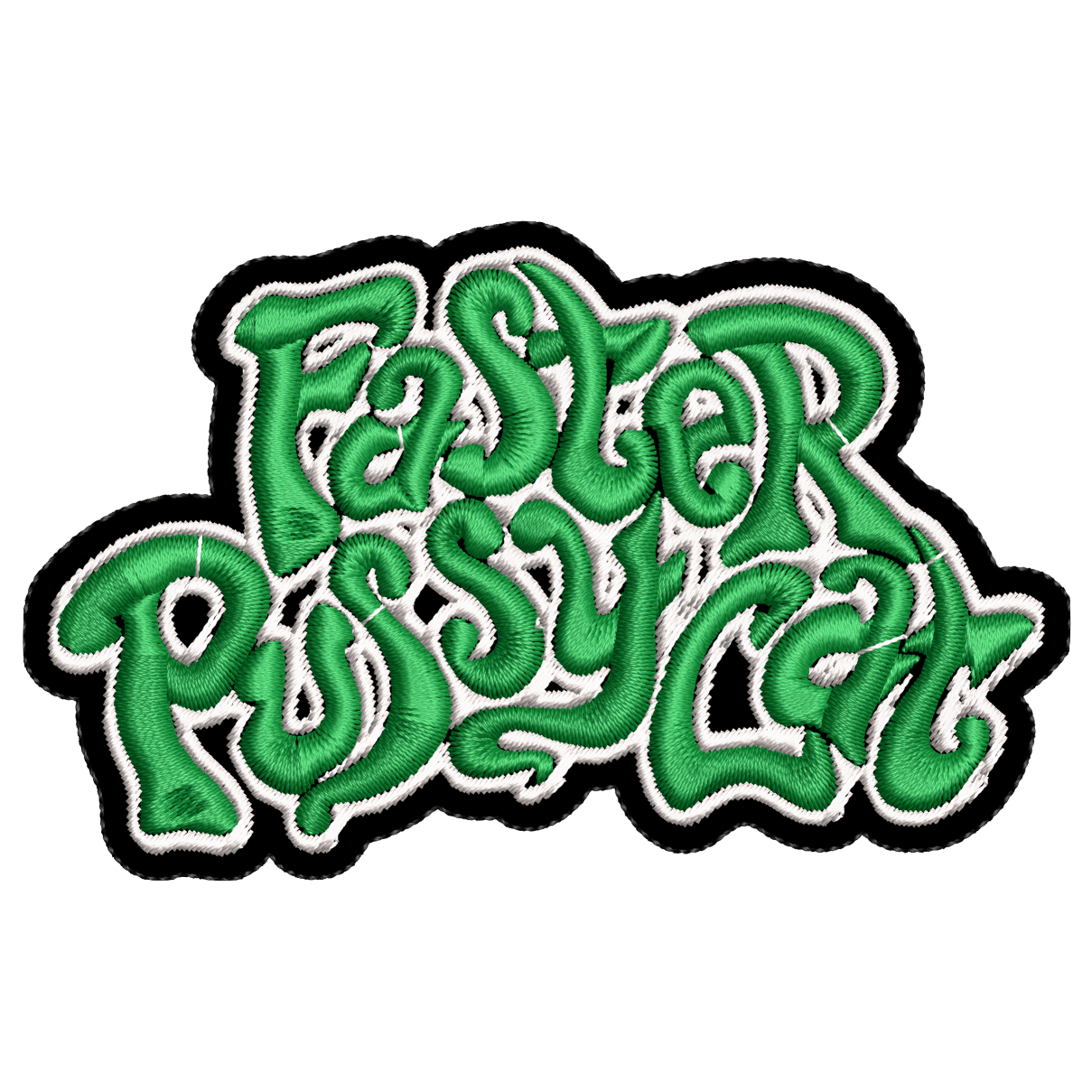 Parche Bordado FASTER PUSSYCAT Rock