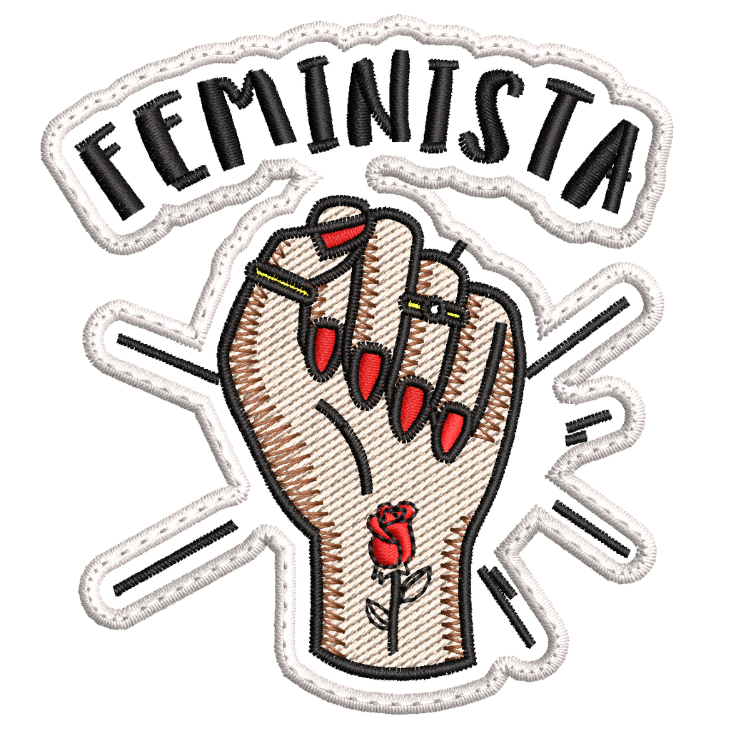 Parche Bordado FEMINISTA