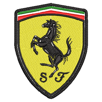 Parche Bordado FERRARI