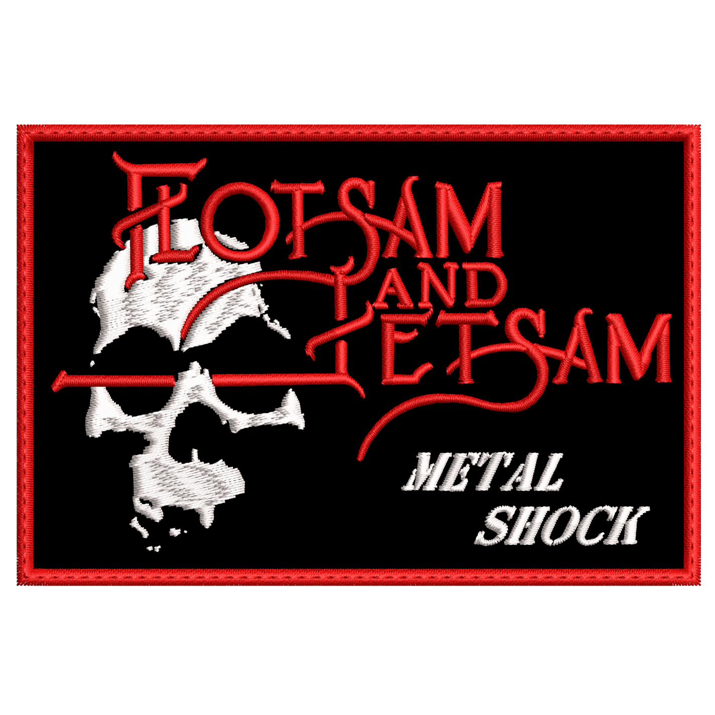 Parche Bordado FLOTSAM AND JETSAM Metal