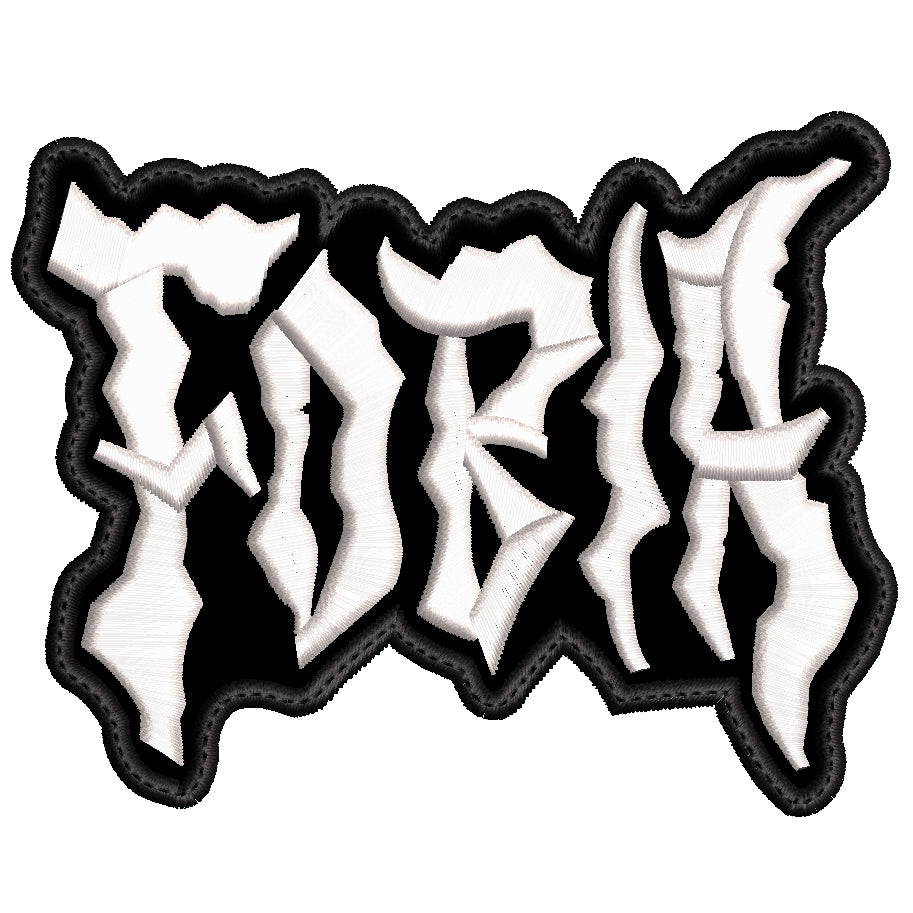 Parche Bordado FOBIA Rock