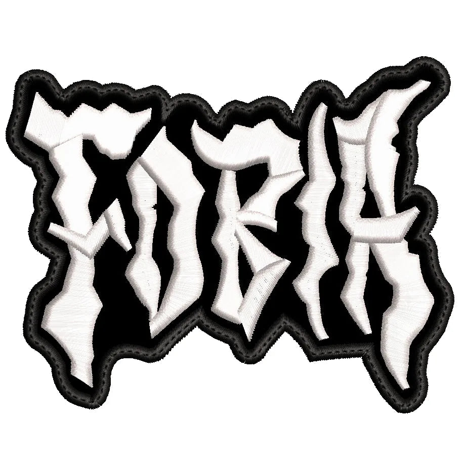 Parche Bordado FOBIA Rock