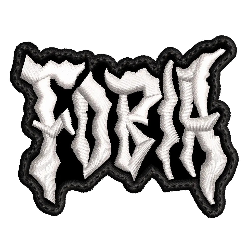 Parche Bordado Mini FOBIA Rock