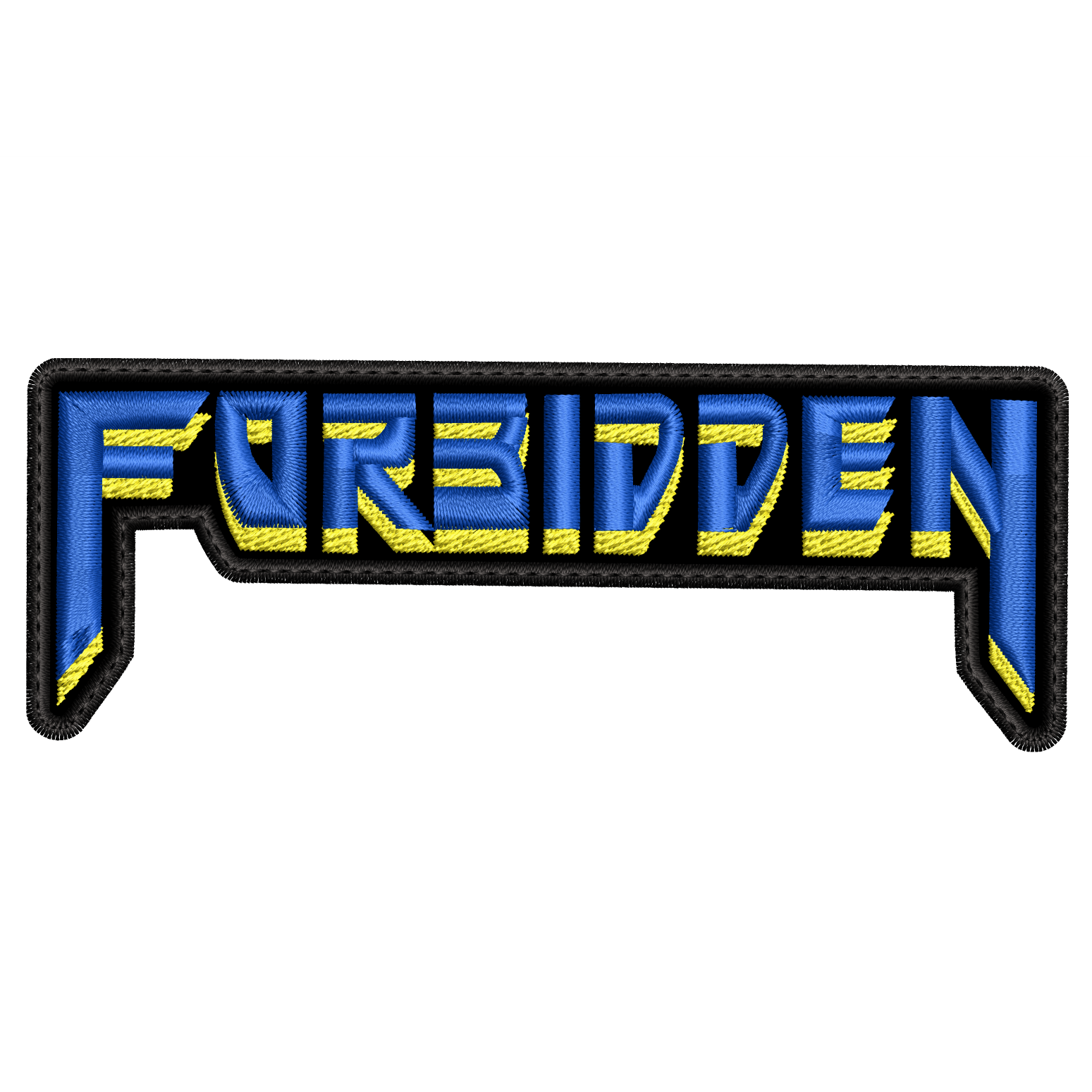 Parche Bordado FORBIDDEN Metal