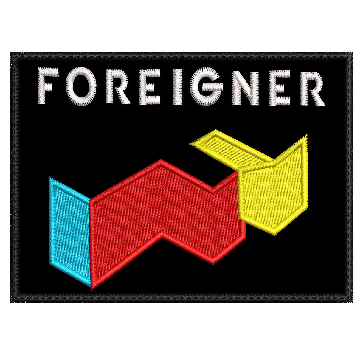 Parche Bordado FOREIGNER Rock