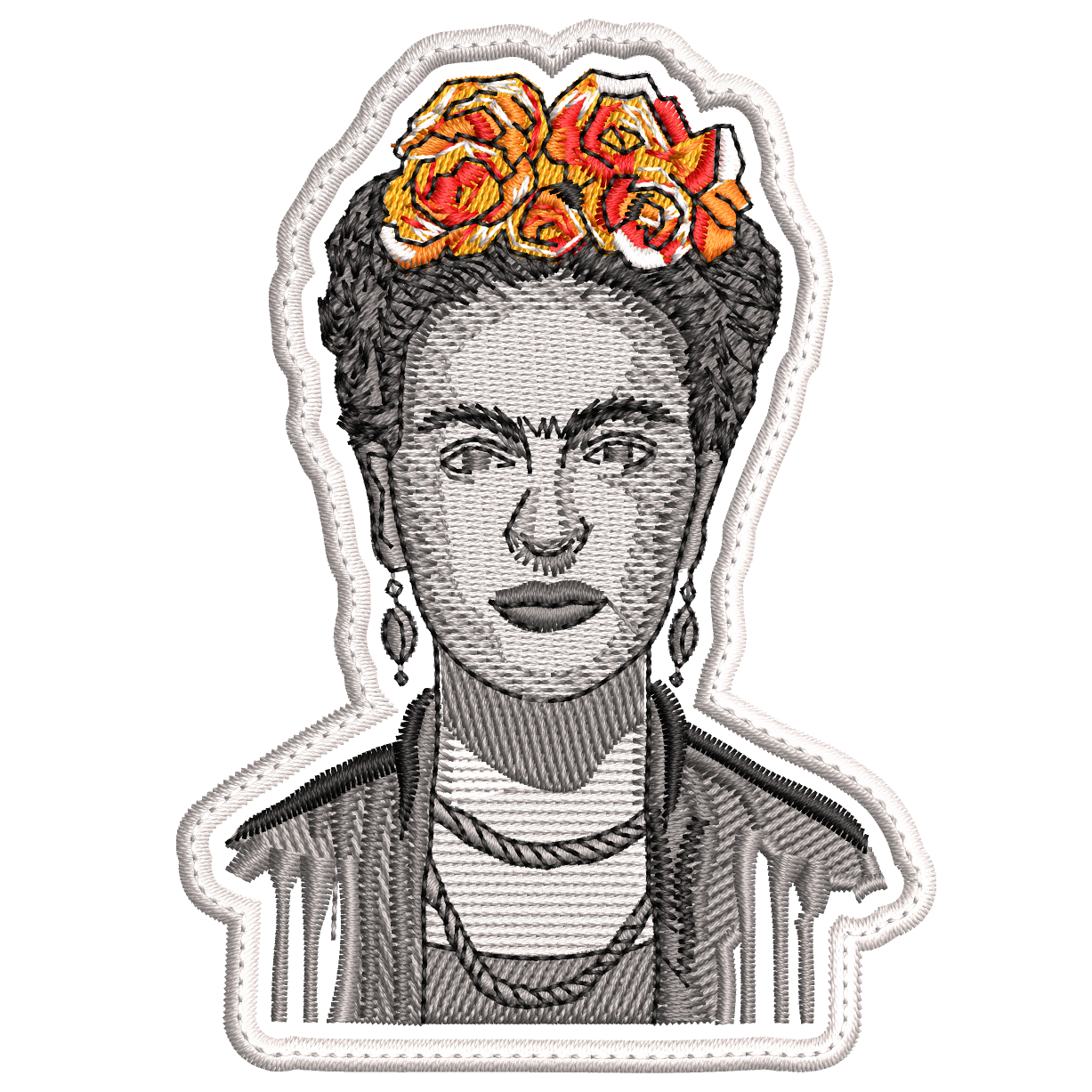 Parche Bordado FRIDA KHALO