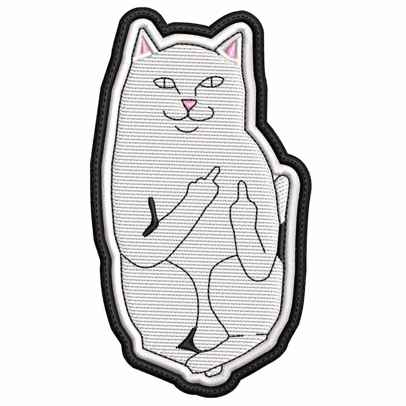 Parche Bordado gato LORD NERMAL