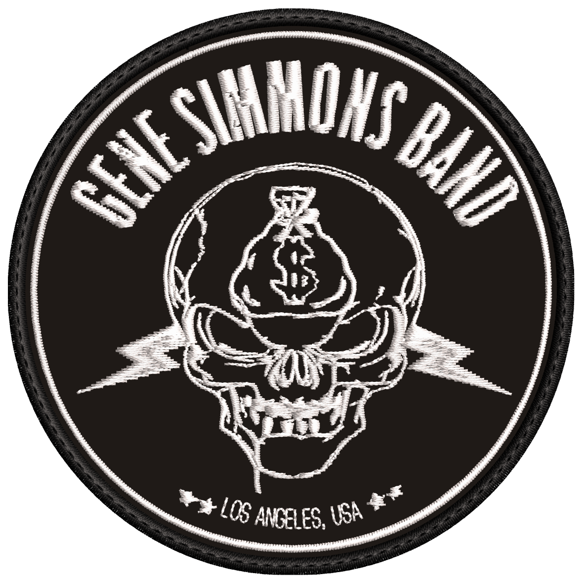 Parche Bordado GENE SIMMONS Rock