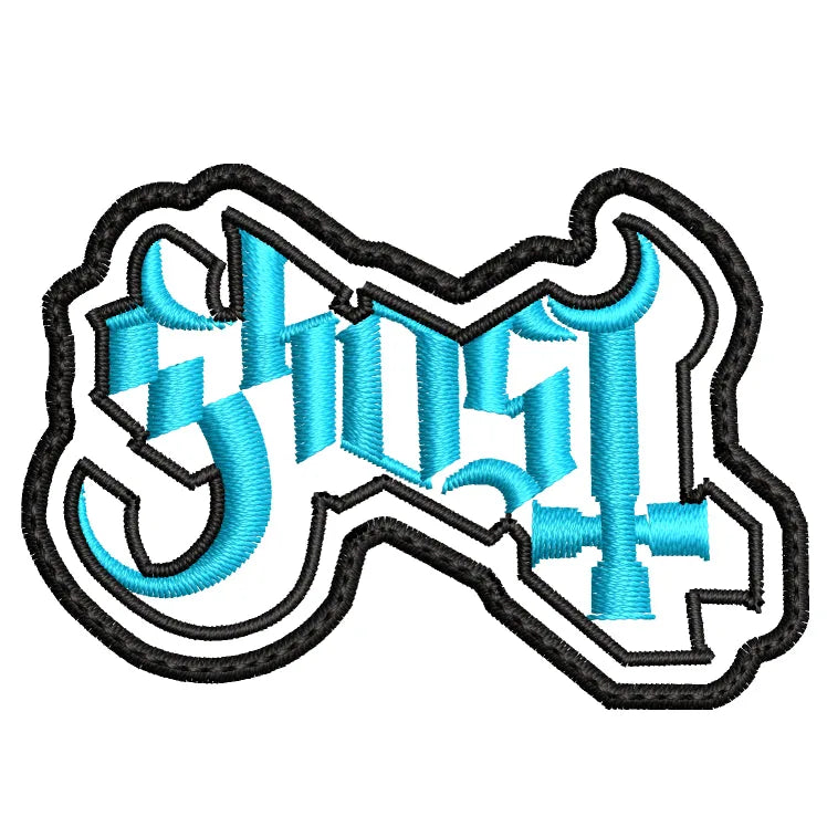 Parche Bordado Mini GHOST Heavy Metal