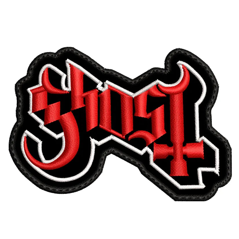 Parche Bordado Mini GHOST Heavy Metal