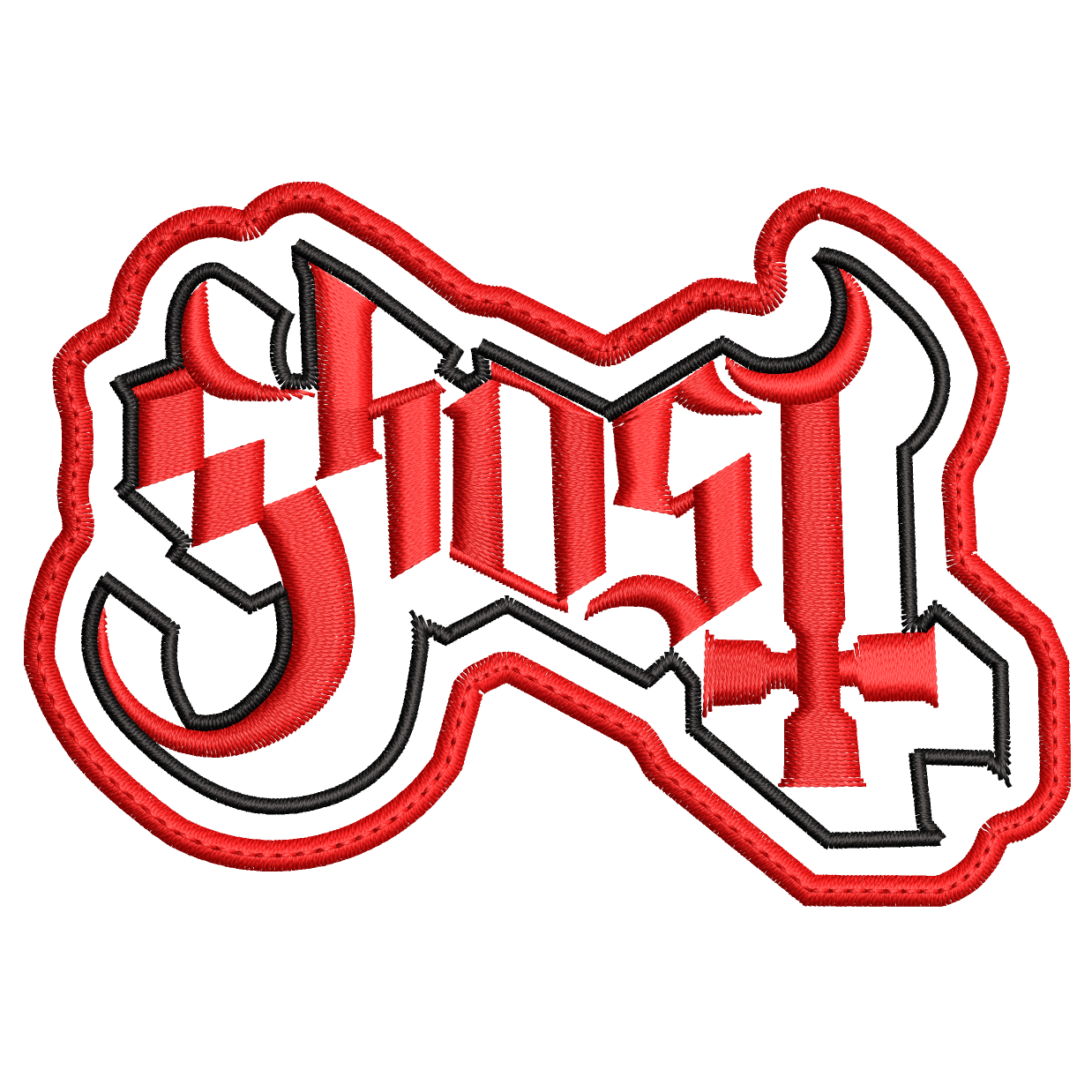 Parche Bordado GHOST Heavy Metal