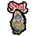 Parche Bordado cruz GHOST Heavy Metal