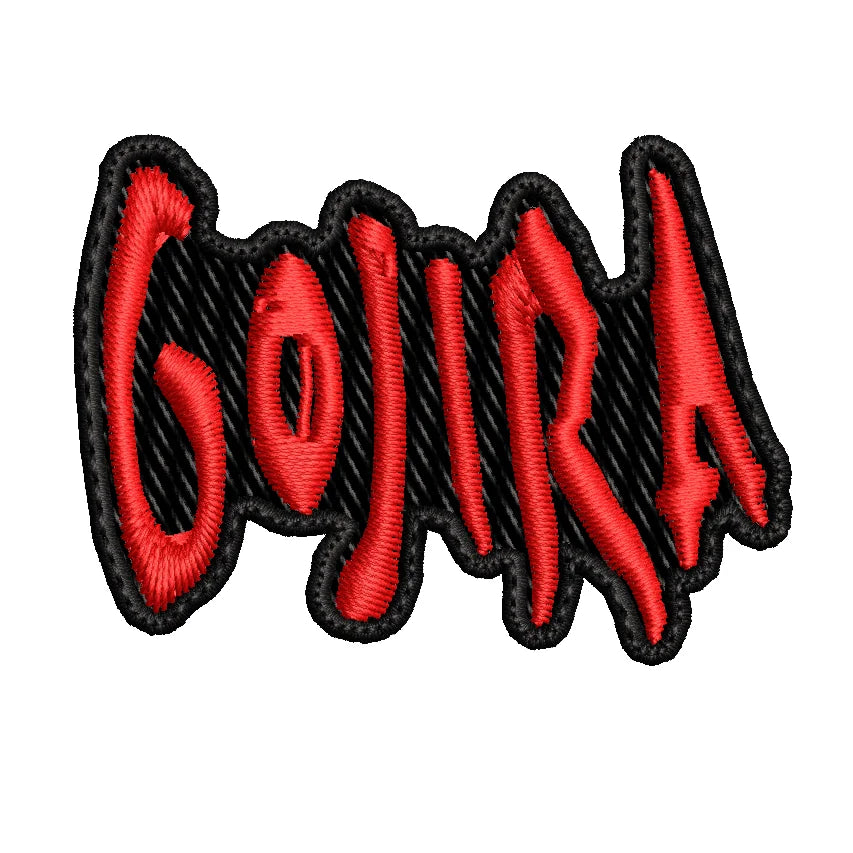 Parche Bordado Mini GOJIRA Metal Progresivo