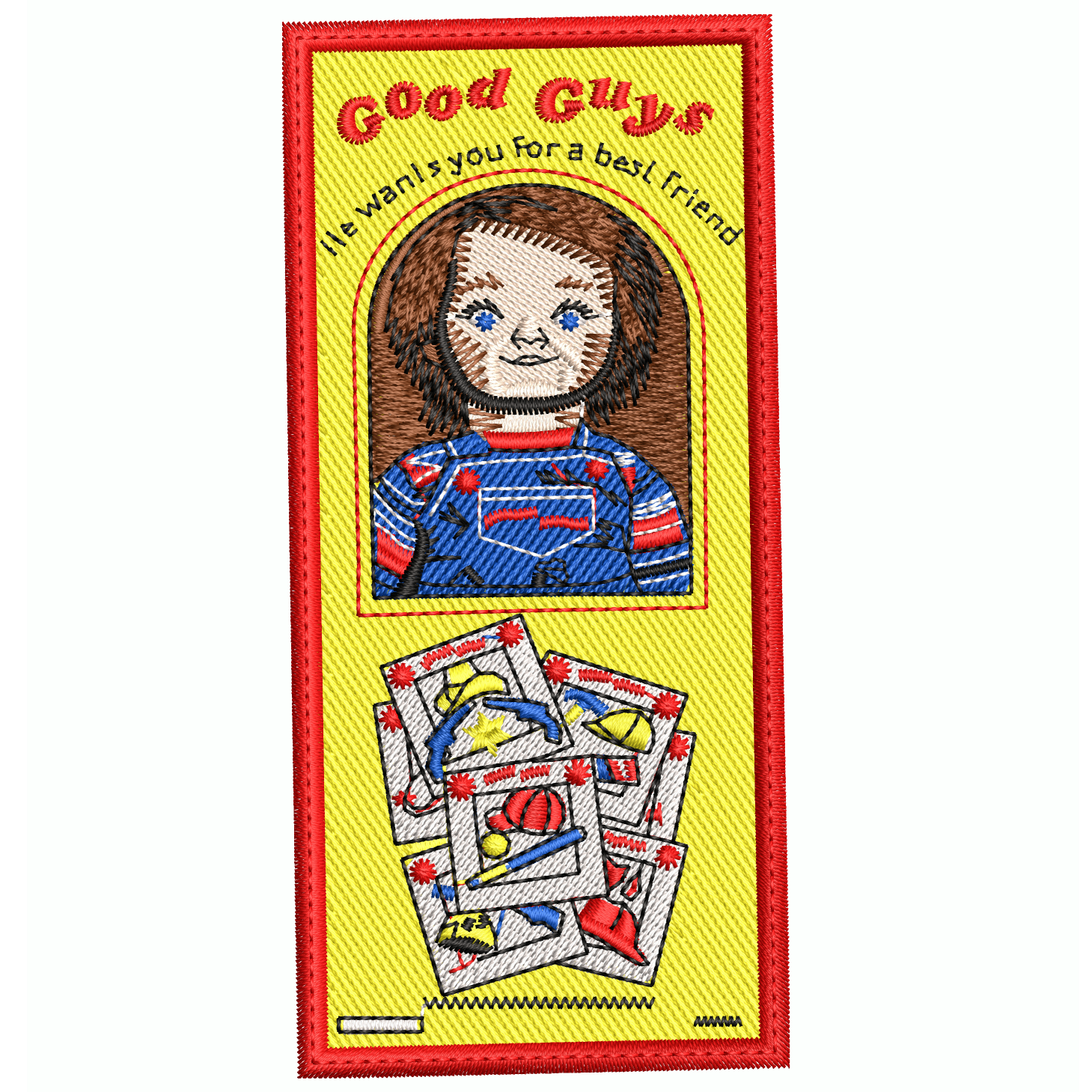 Parche Bordado GOOD GUYS CHUCKY