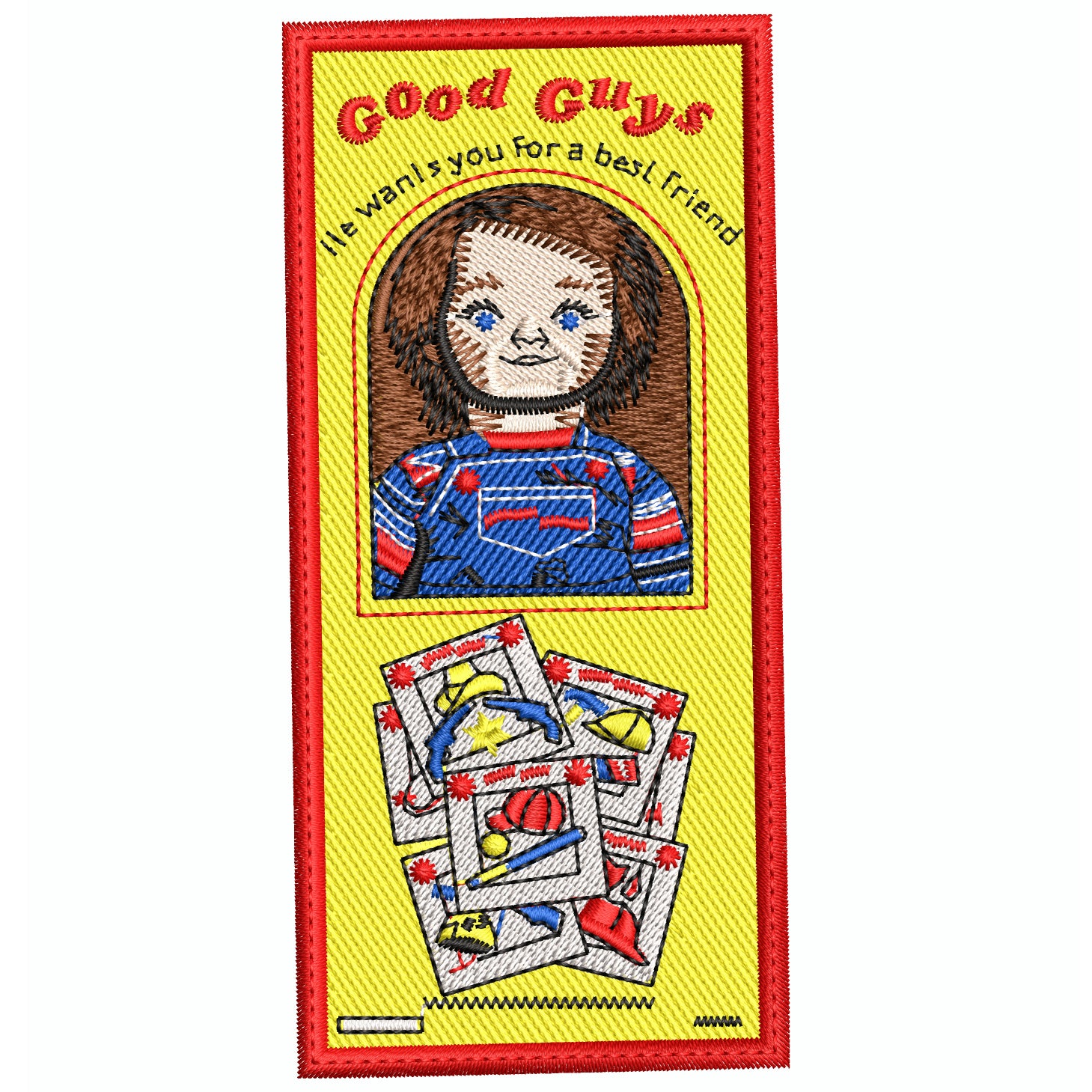 Parche Bordado GOOD GUYS CHUCKY