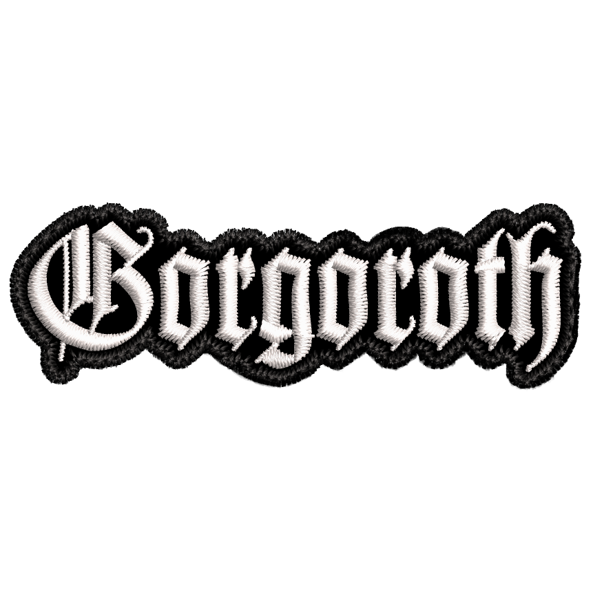 Parche Bordado Mini GORGOROTH Metal