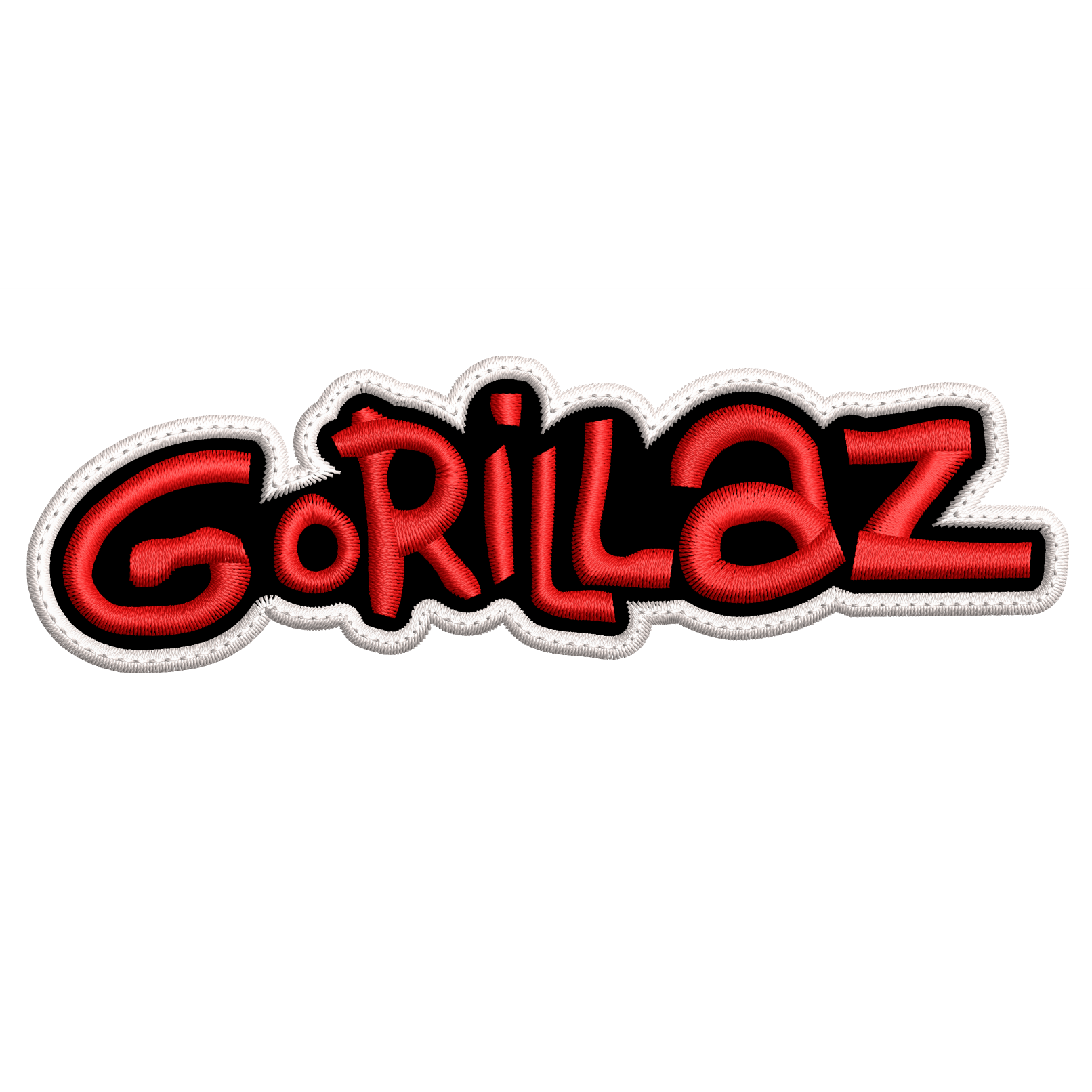Parche Bordado GORILLAZ Rock Alternativo