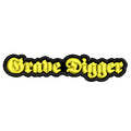 Parche Bordado Mini GRAVE DIGGER Heavy Metal