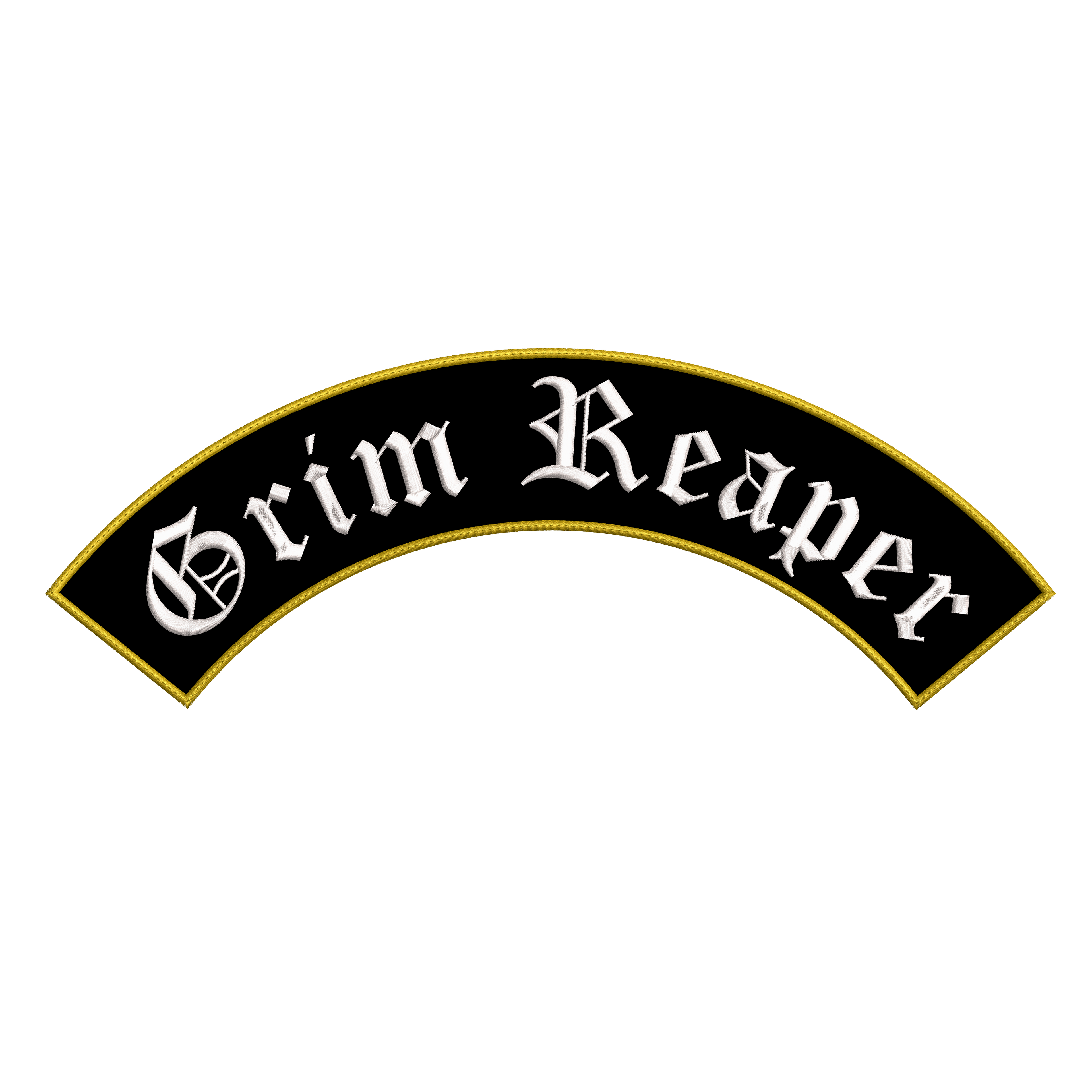 Espaldera Bordada GRIM REAPER Metal