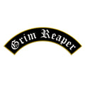 Espaldera Bordada GRIM REAPER Metal