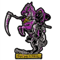 Espaldera Bordada See you in Hell GRIM REAPER Metal