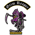 Espaldera Bordada See you in Hell GRIM REAPER Metal