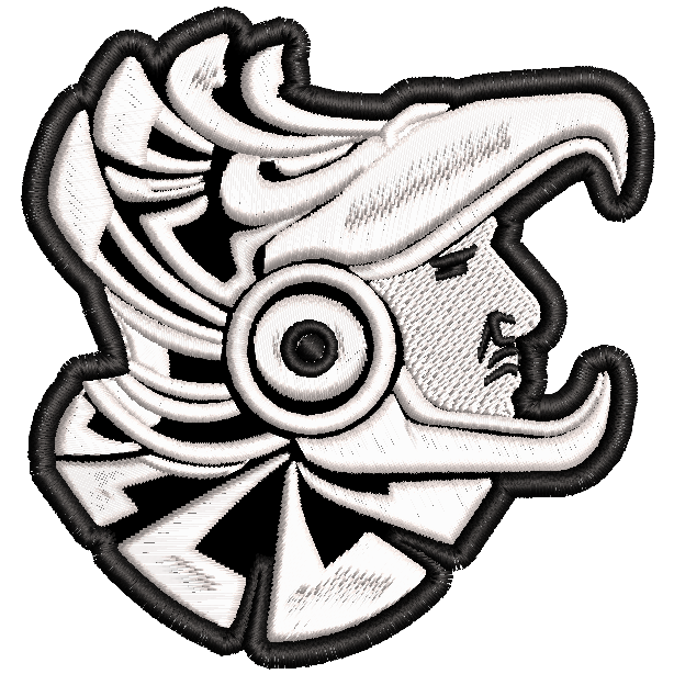 Parche Bordado GUERRERO AZTECA