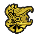 Parche Bordado GUERRERO AZTECA DORADO