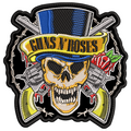 Parche Bordado calavera GUNS N ROSES Hard Rock