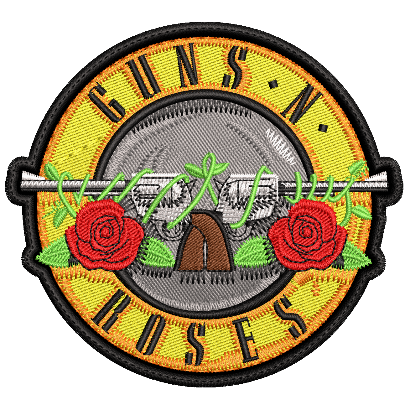 Parche Bordado GUNS N ROSES Hard Rock
