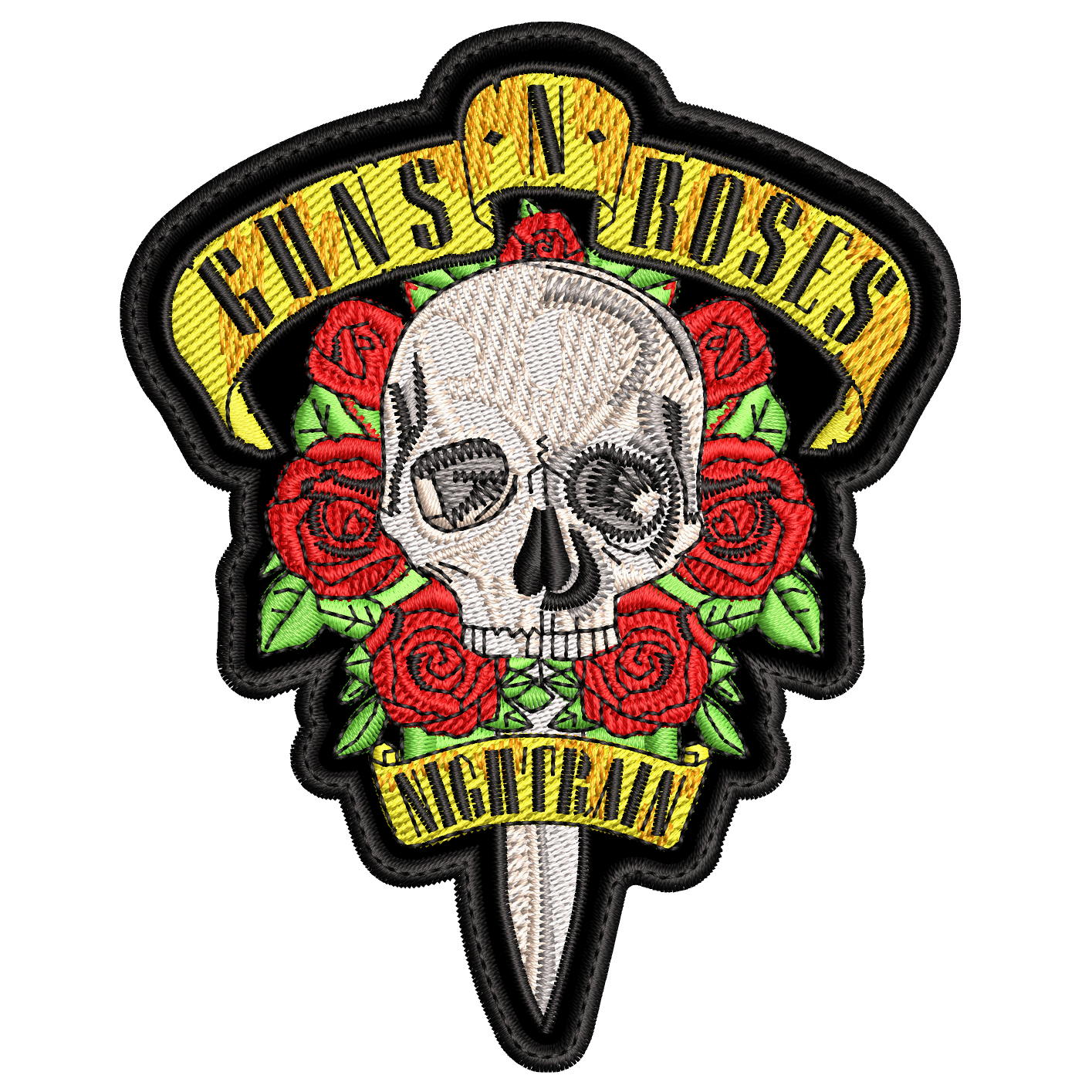 Parche Bordado GUNS N ROSES Hard Rock