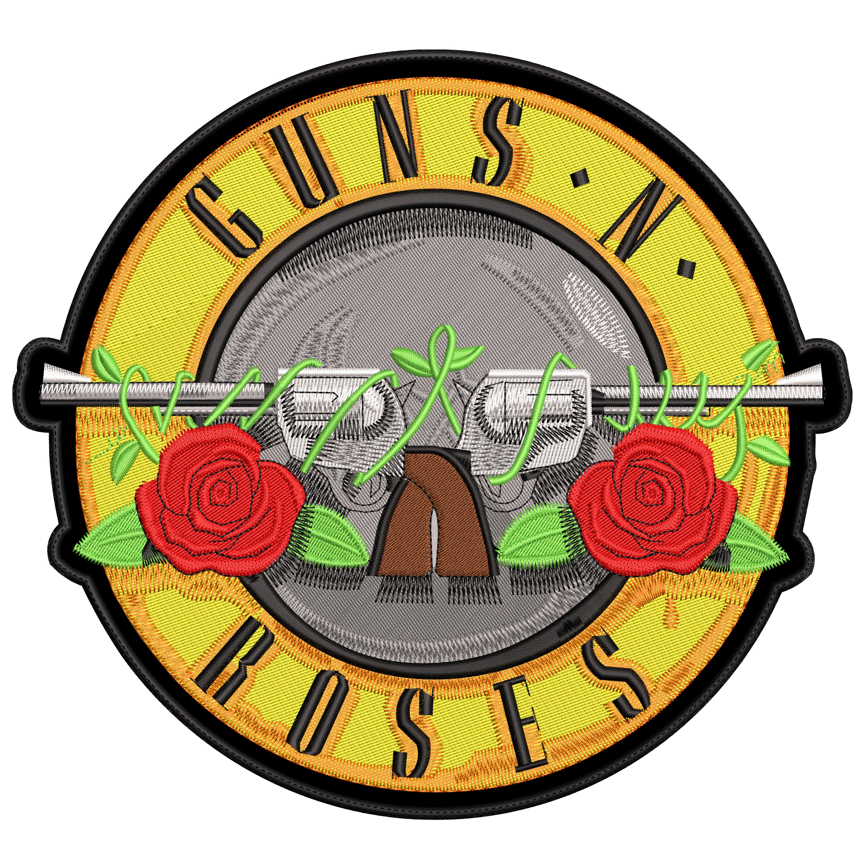 Espaldera Bordada GUNS N ROSES Hard Rock