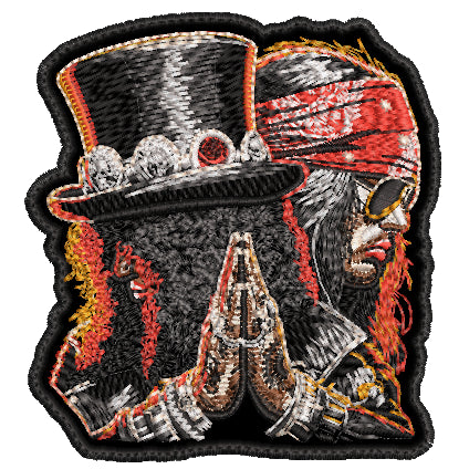 Parche Bordado Axl Rose y Slash GUNS N ROSES Hard Rock