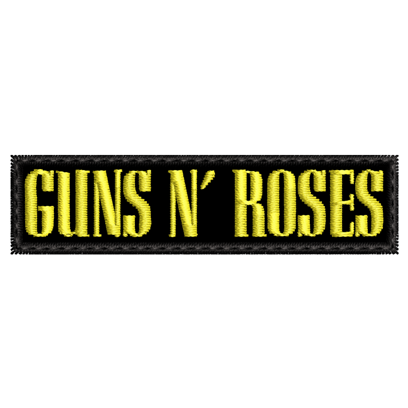 Parche Bordado Mini GUNS N ROSES Hard Rock