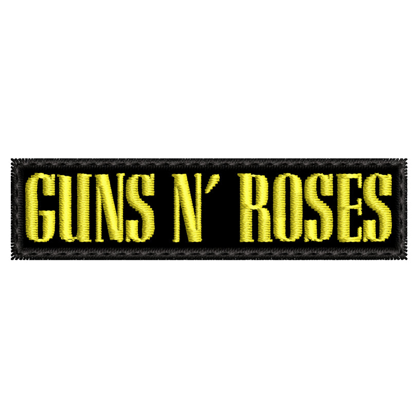 Parche Bordado Mini GUNS N ROSES Hard Rock
