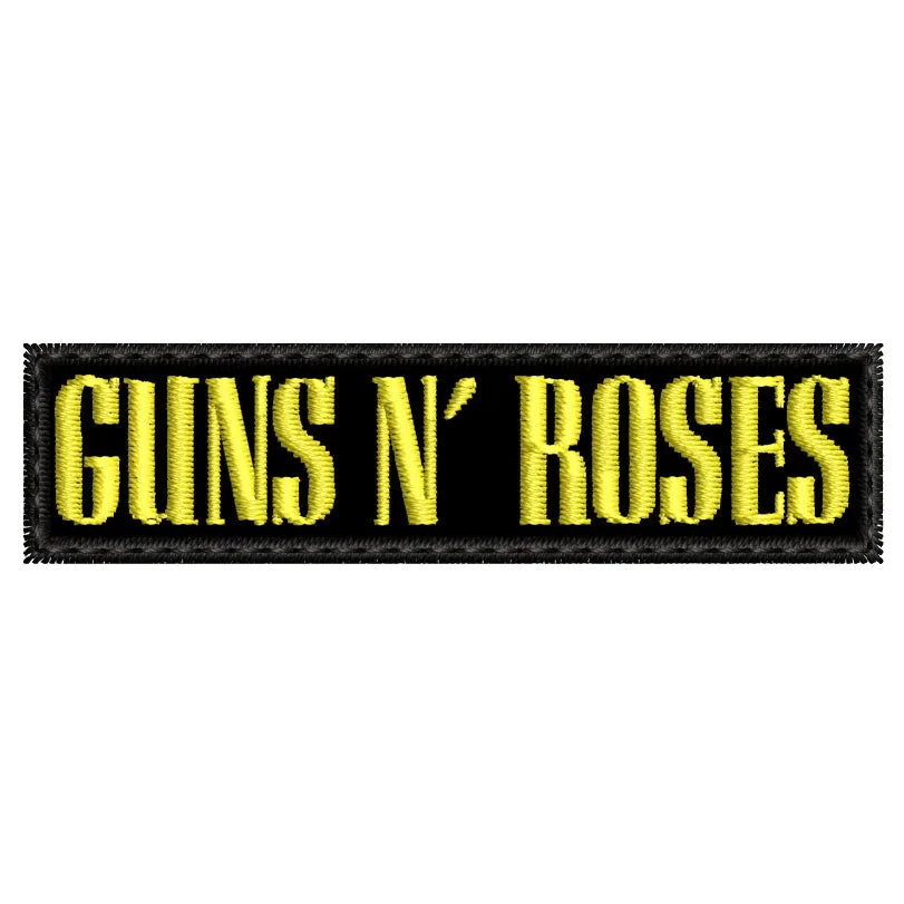 Parche Bordado Mini GUNS N ROSES Hard Rock