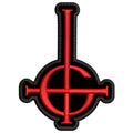 Parche Bordado cruz GHOST Heavy Metal