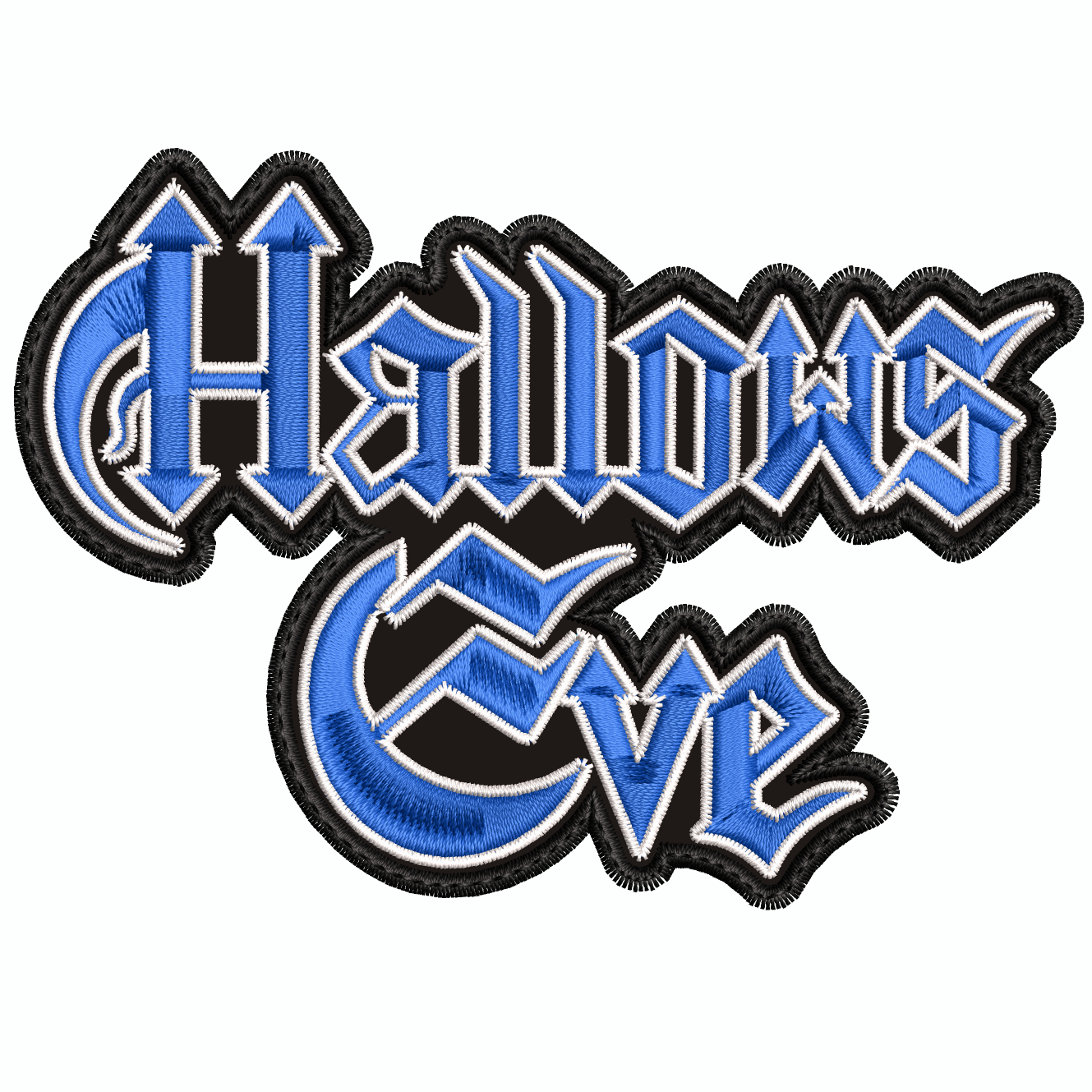 Parche Bordado HALLOWS EVE Metal