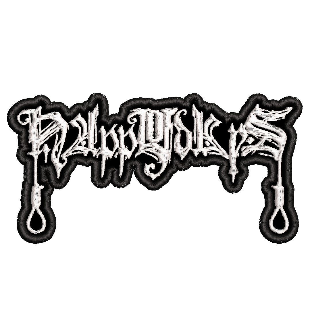 Parche Bordado HAPPY DAYS  Black Metal