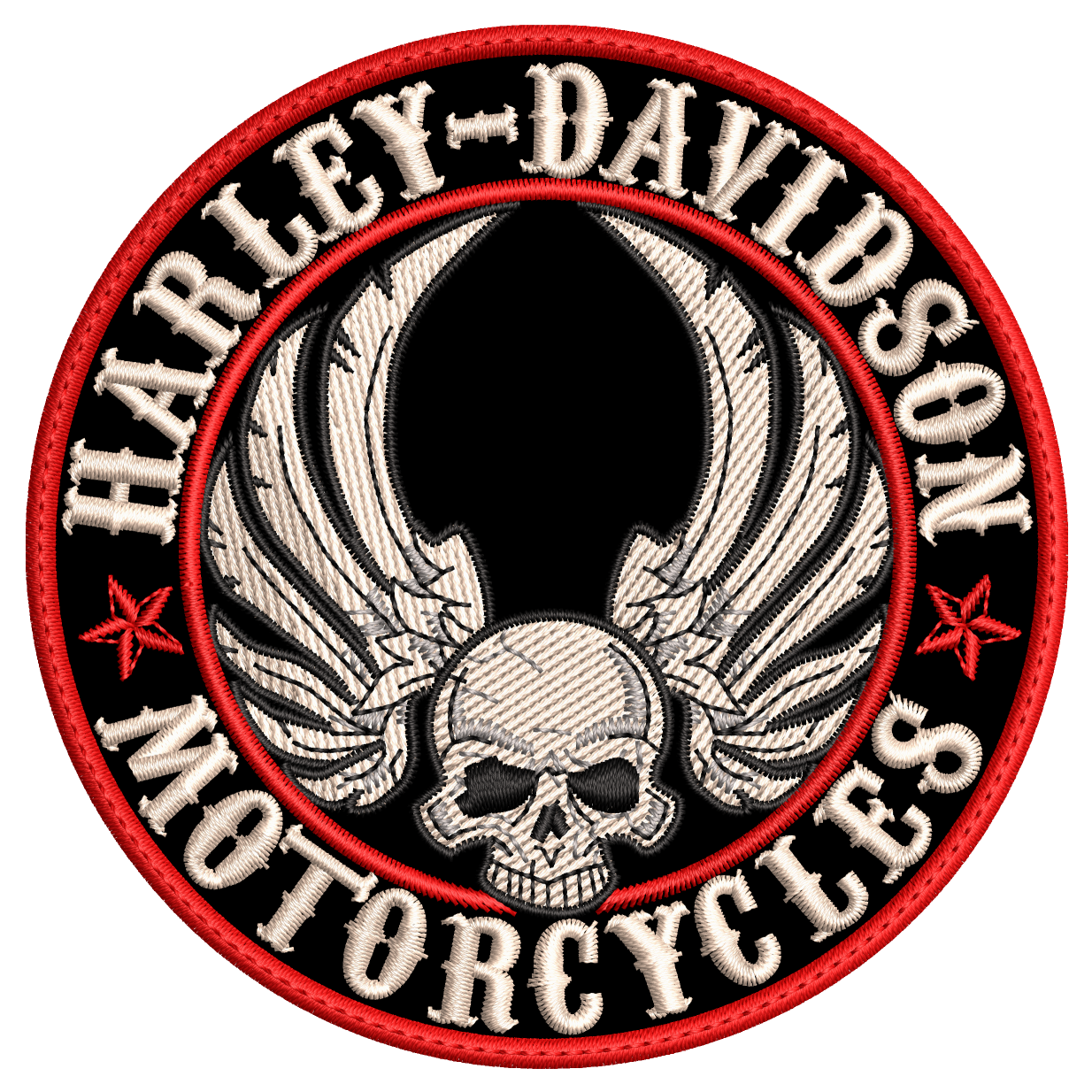 Parche Bordado HARLEY DAVIDSON MOTORCYCLES