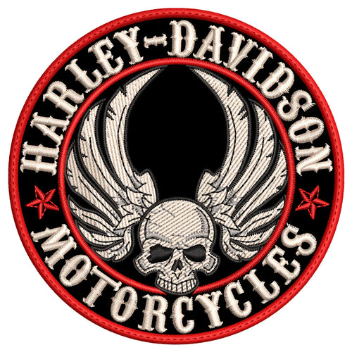 Parche Bordado HARLEY DAVIDSON MOTORCYCLES