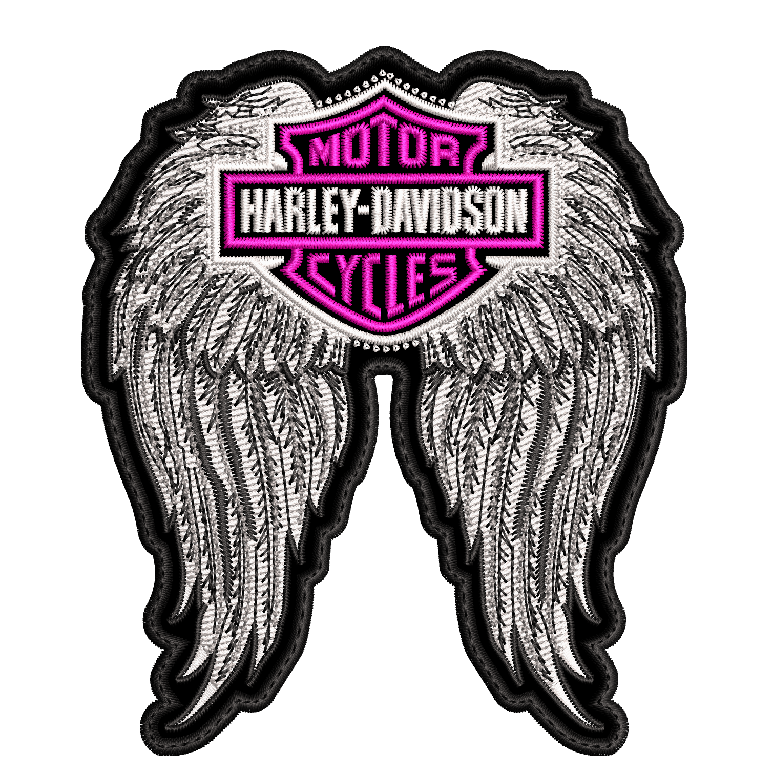 Parche Bordado HARLEY DAVIDSON alas