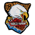 Espaldera Bordada HARLEY DAVIDSON águila