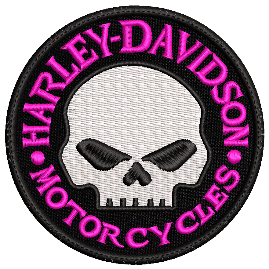 Parche Bordado HARLEY DAVIDSON MOTORCYCLES