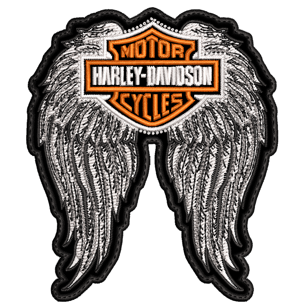 Parche Bordado HARLEY DAVIDSON alas