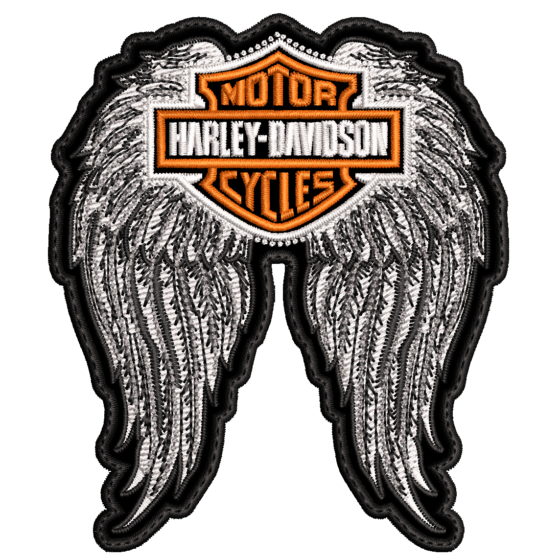 Parche Bordado HARLEY DAVIDSON alas