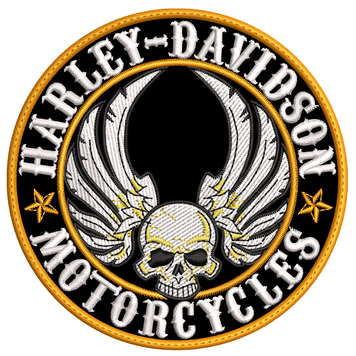 Parche Bordado HARLEY DAVIDSON MOTORCYCLES