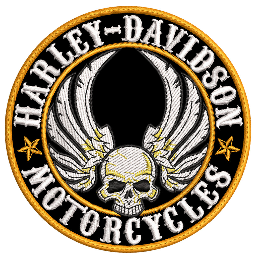 Parche Bordado HARLEY DAVIDSON MOTORCYCLES